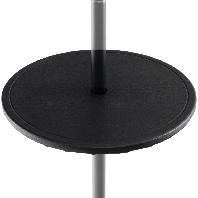 20 Inches Outdoor Adjustable Umbrella Table With 1.5 Inches Umbrella Hole