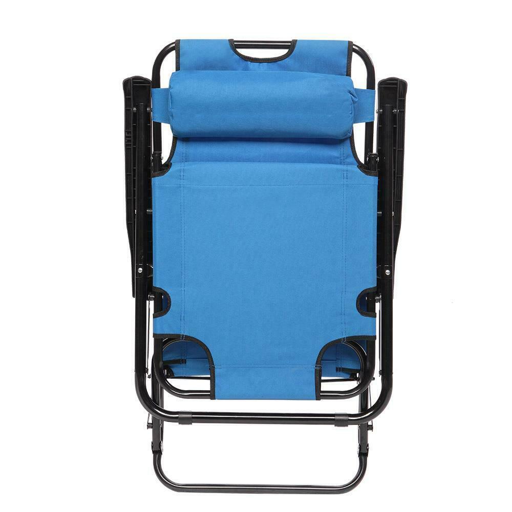 Folding Camping Reclining Chairs,Portable Zero Gravity Chair,Outdoor Lounge Chairs, Patio Outdoor Pool Beach Lawn Reclin